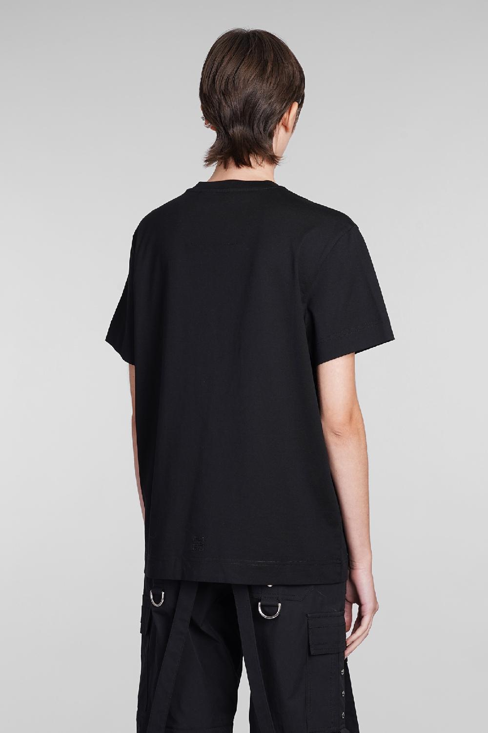 Deliberti Givenchy T-shirt in cotone nero cod. 384404 - Deliberti The Luxury Shopping Promozione temporanea