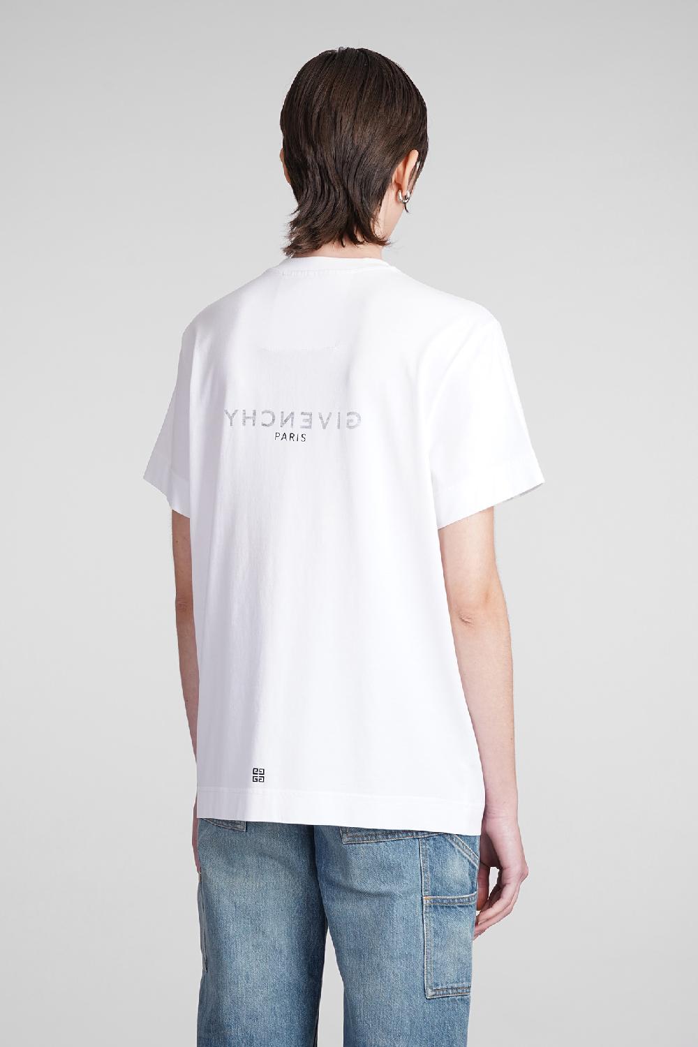 Deliberti Givenchy T-shirt in cotone bianco cod. 392593 - Deliberti The Luxury Shopping Fino al 50% di sconto