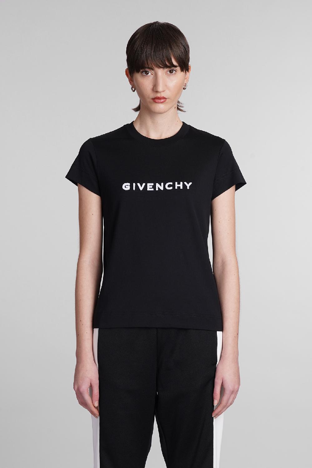 Deliberti Givenchy T-shirt in cotone nero cod. 392599 - Deliberti The Luxury Shopping Fino al 65% di sconto