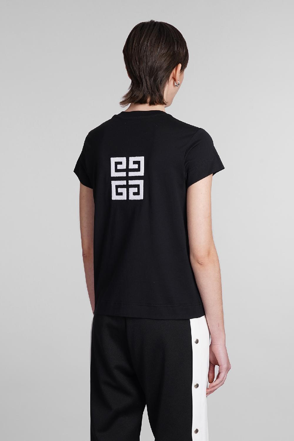 Deliberti Givenchy T-shirt in cotone nero cod. 392599 - Deliberti The Luxury Shopping Fino al 65% di sconto