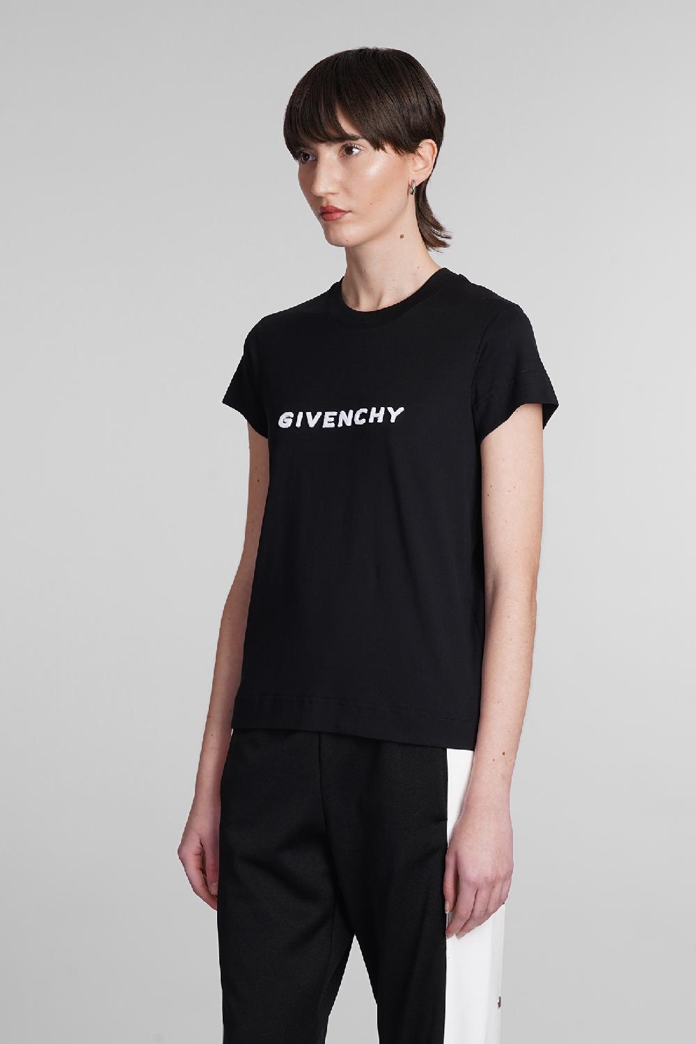 Deliberti Givenchy T-shirt in cotone nero cod. 392599 - Deliberti The Luxury Shopping Fino al 65% di sconto