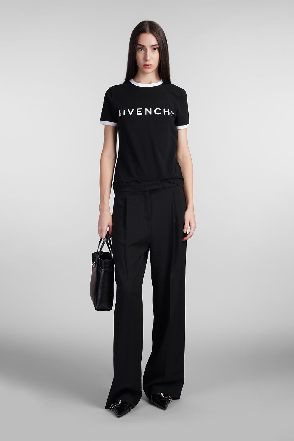 Deliberti Givenchy T-shirt in cotone nero cod. 406444 - Deliberti The Luxury Shopping Sostegno trimestrale