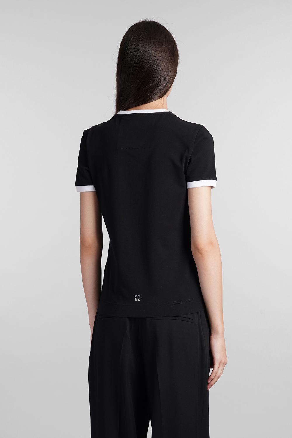Deliberti Givenchy T-shirt in cotone nero cod. 406444 - Deliberti The Luxury Shopping Sostegno trimestrale