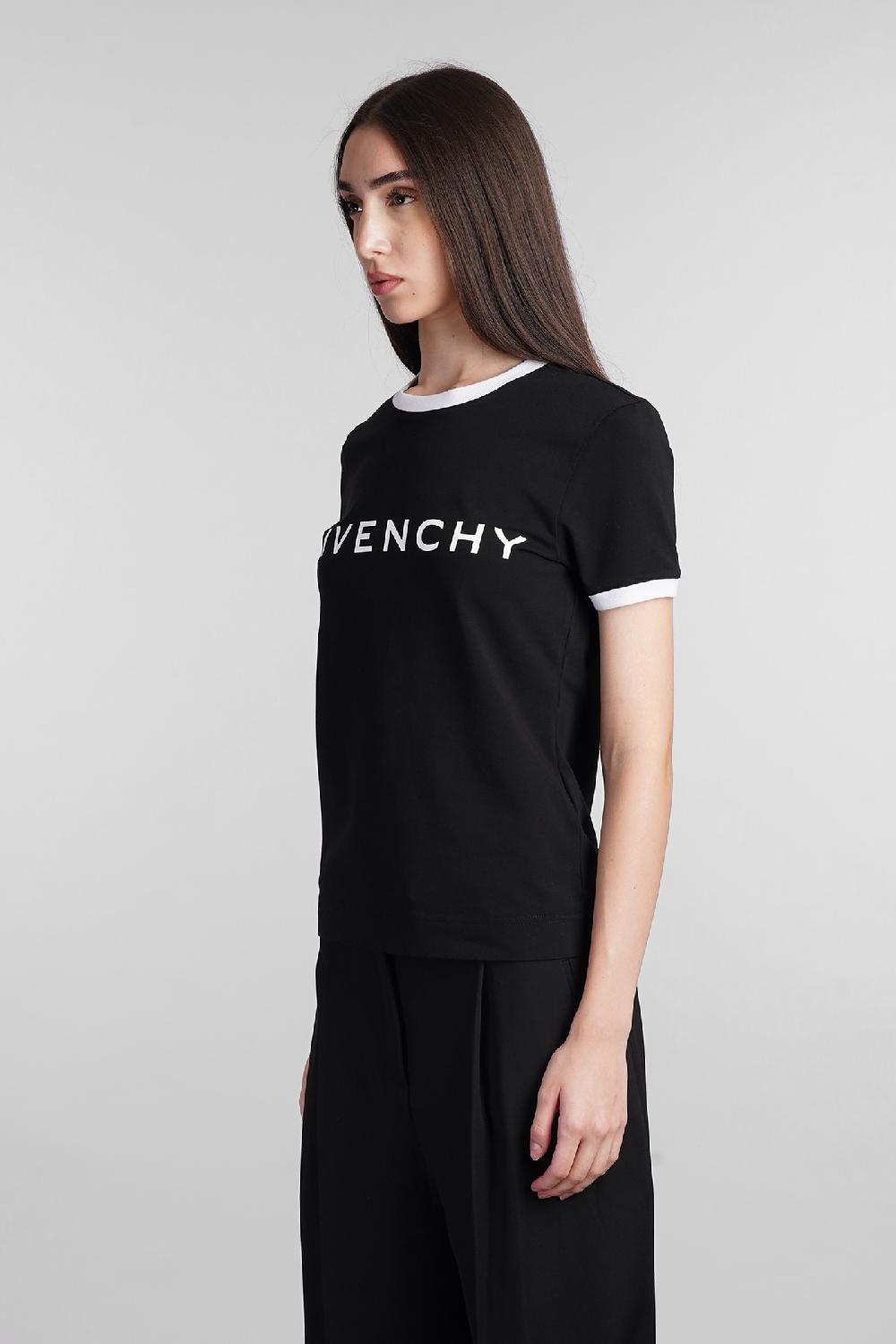 Deliberti Givenchy T-shirt in cotone nero cod. 406444 - Deliberti The Luxury Shopping Sostegno trimestrale