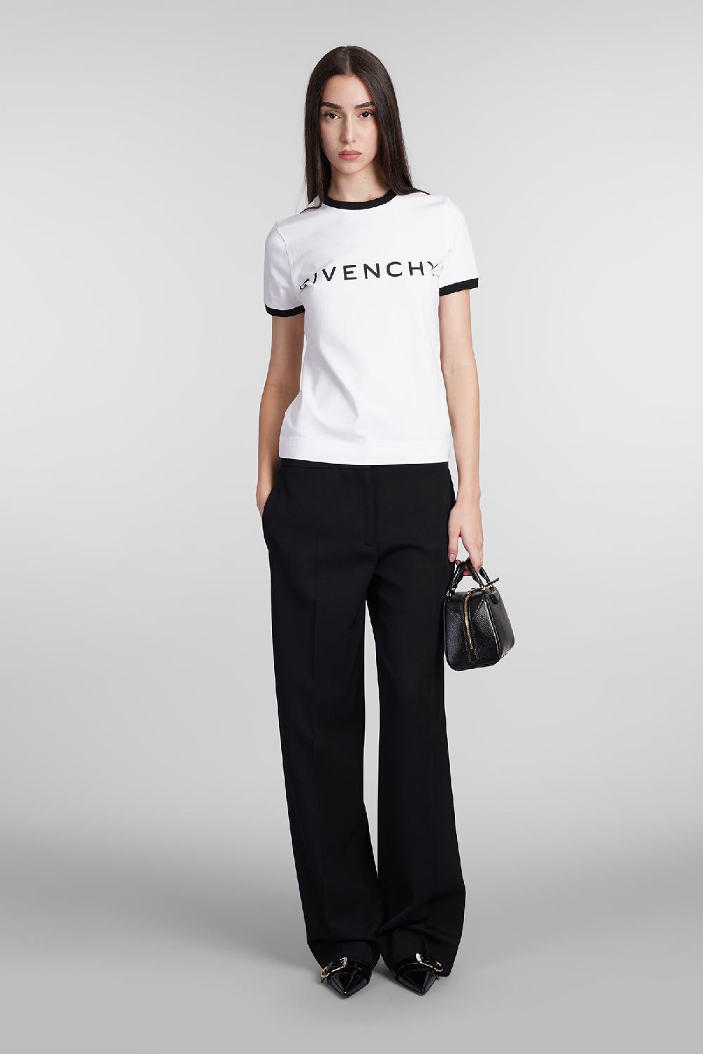 Deliberti Givenchy T-shirt in cotone bianco cod. 406445 - Deliberti The Luxury Shopping Fino al 55% di sconto