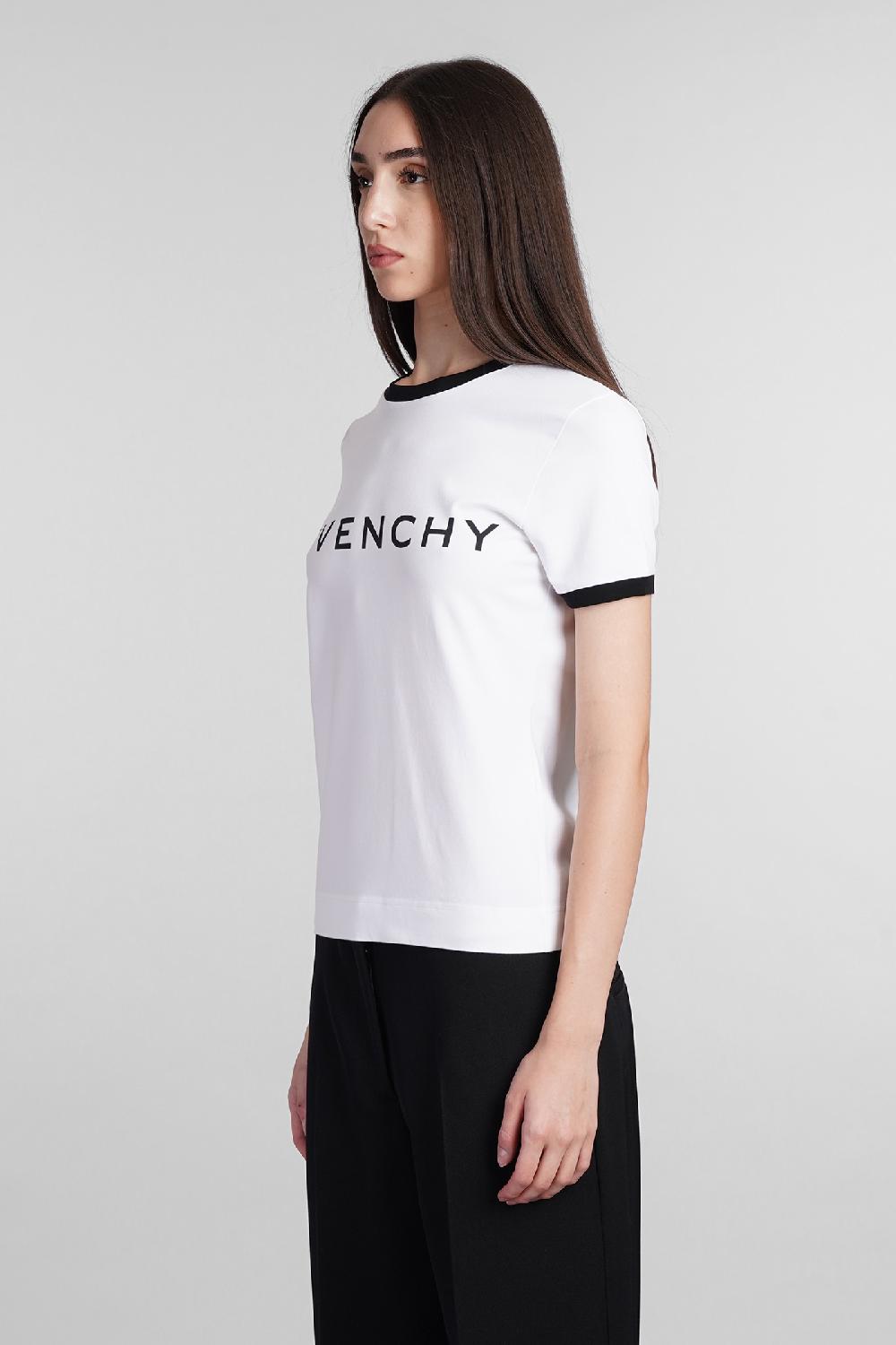 Deliberti Givenchy T-shirt in cotone bianco cod. 406445 - Deliberti The Luxury Shopping Fino al 55% di sconto