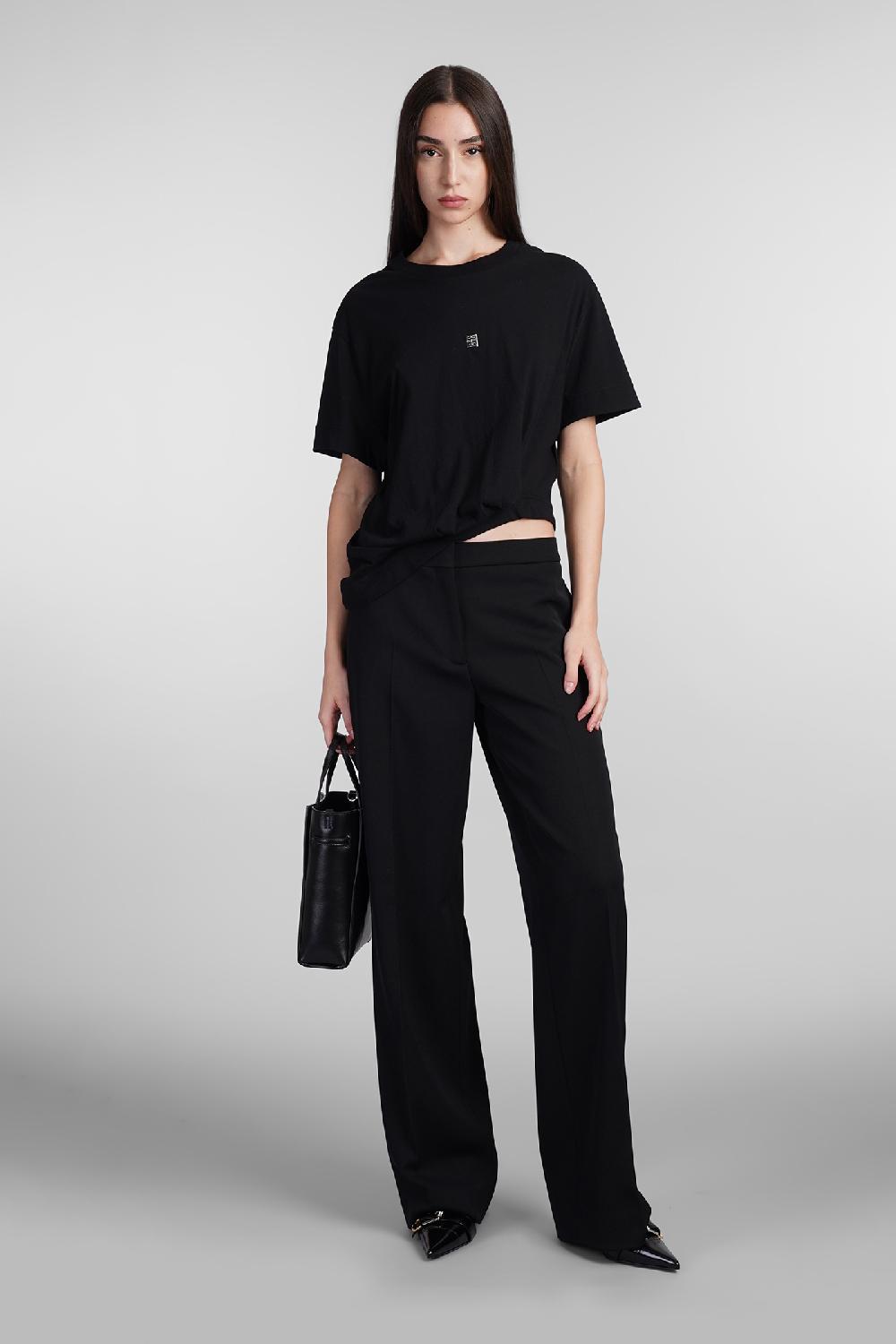 Deliberti Givenchy T-shirt in cotone nero cod. 406449 - Deliberti The Luxury Shopping 50% di sconto con spedizione gratuita