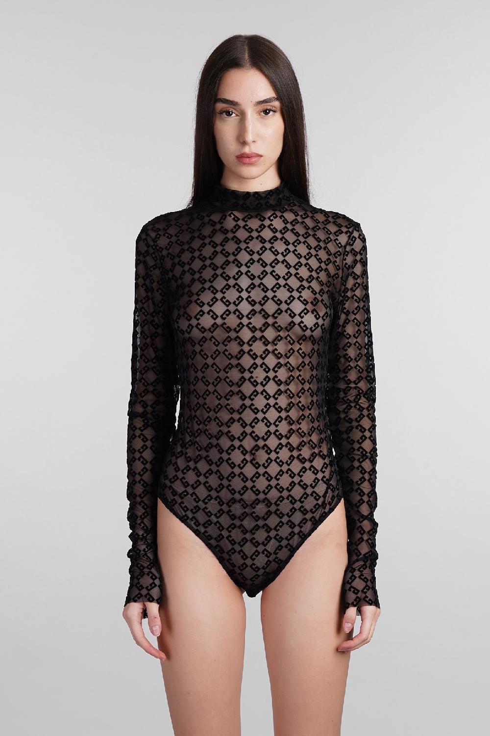 Deliberti Givenchy Body in poliammide nera cod. 407447 - Deliberti The Luxury Shopping Trasporto libero internazionale