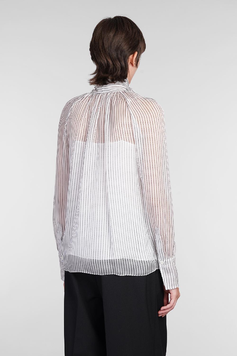 Deliberti Givenchy Blusa in seta bianca cod. 406451 - Deliberti The Luxury Shopping Limitato a 3 giorni