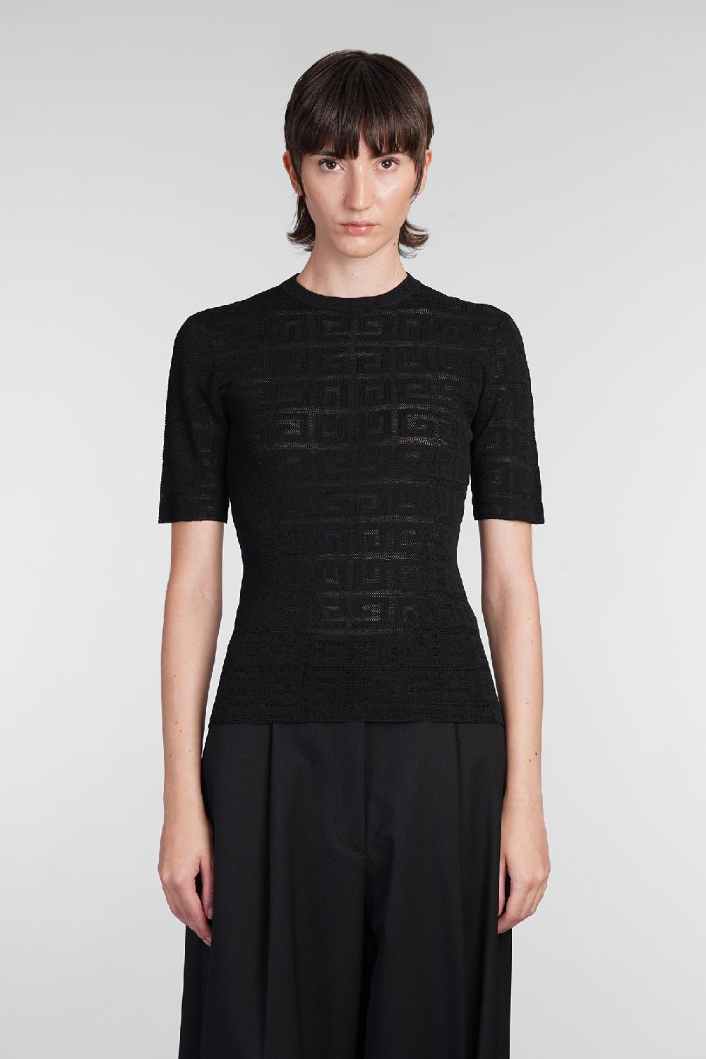 Deliberti Givenchy Topwear in viscosa nera cod. 406454 - Deliberti The Luxury Shopping Esporta salva