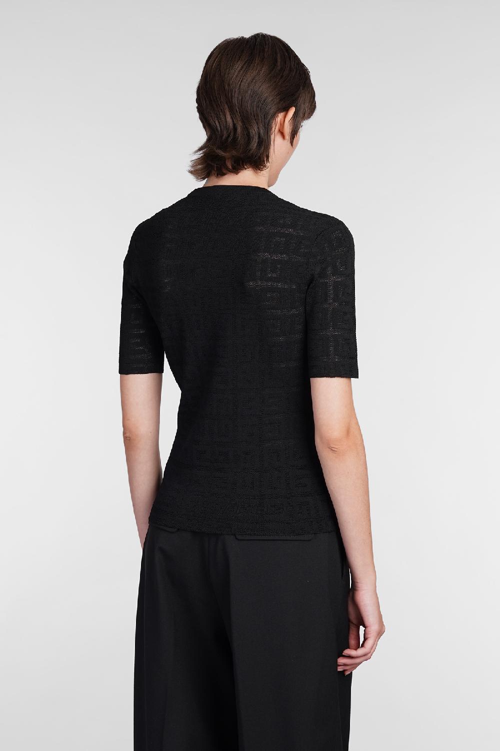 Deliberti Givenchy Topwear in viscosa nera cod. 406454 - Deliberti The Luxury Shopping Esporta salva