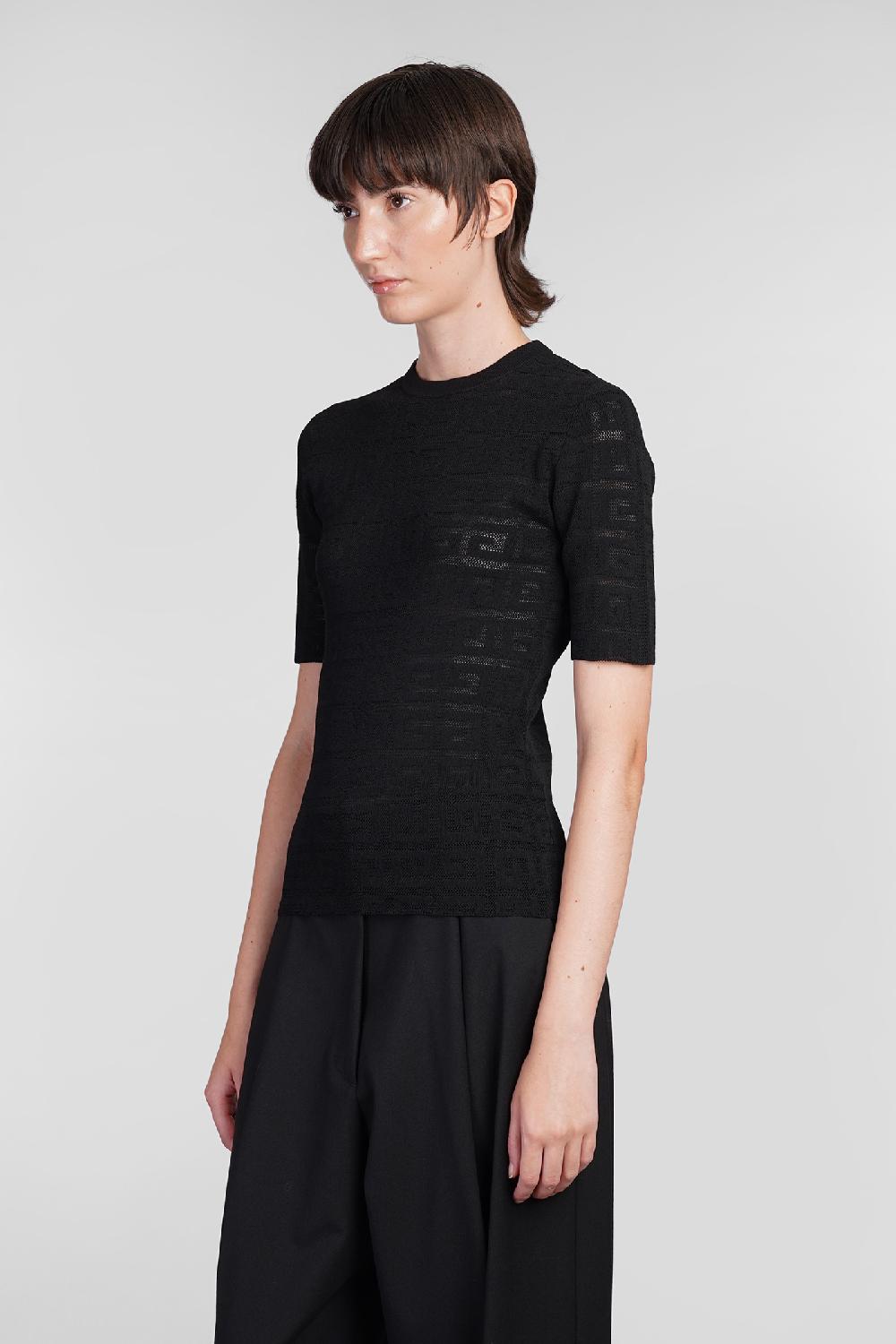 Deliberti Givenchy Topwear in viscosa nera cod. 406454 - Deliberti The Luxury Shopping Esporta salva