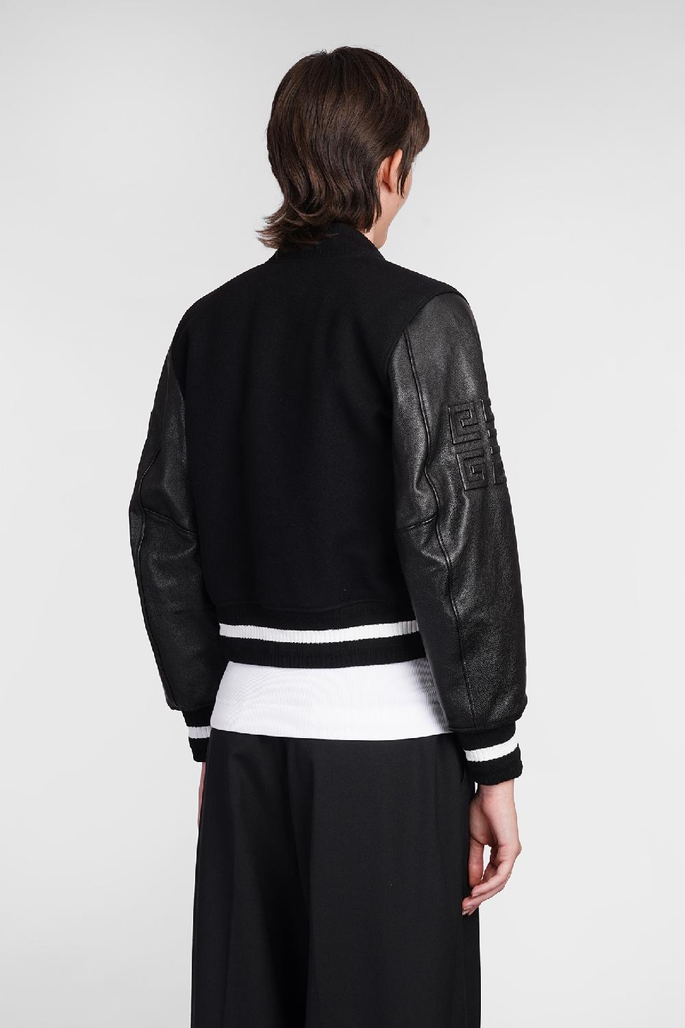 Deliberti Givenchy Bomber in lana nera cod. 406455 - Deliberti The Luxury Shopping Black Friday Prezzi