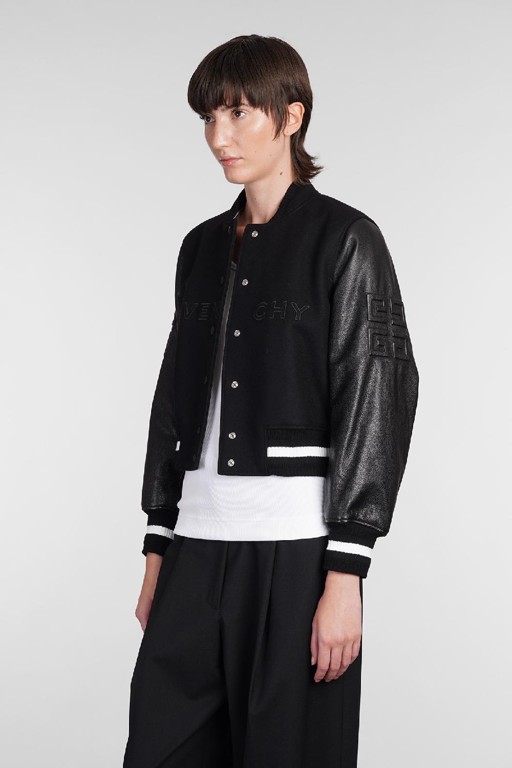 Deliberti Givenchy Bomber in lana nera cod. 406455 - Deliberti The Luxury Shopping Black Friday Prezzi