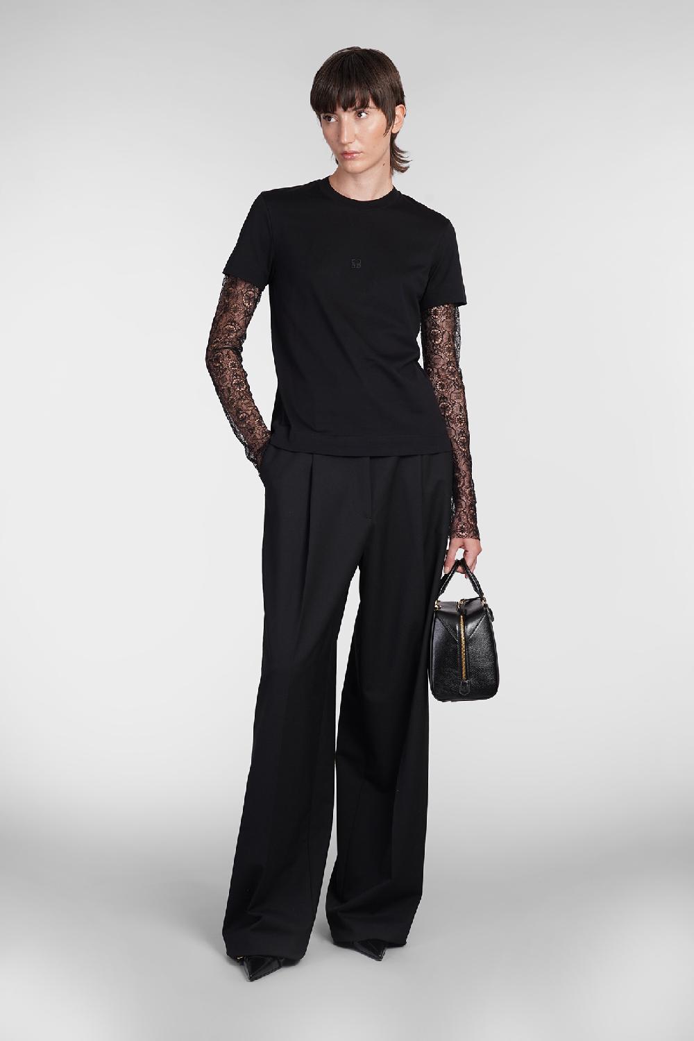 Deliberti Givenchy T-shirt in cotone nero cod. 404608 - Deliberti The Luxury Shopping In vendita