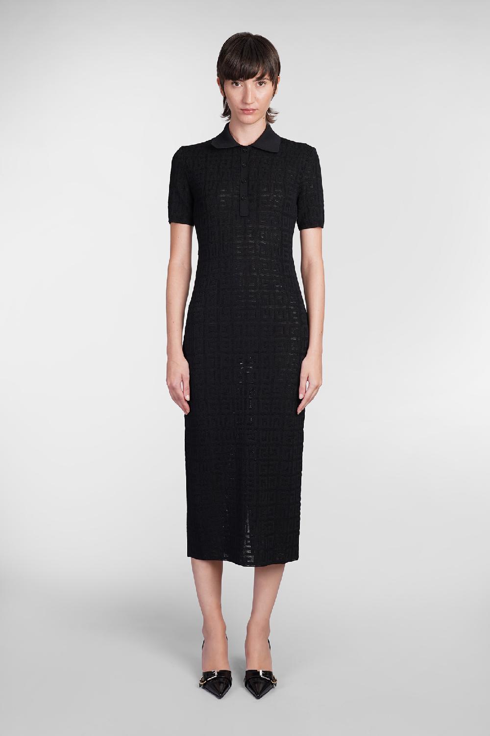 Deliberti Givenchy Abito in viscosa nera cod. 404614 - Deliberti The Luxury Shopping Duty-free