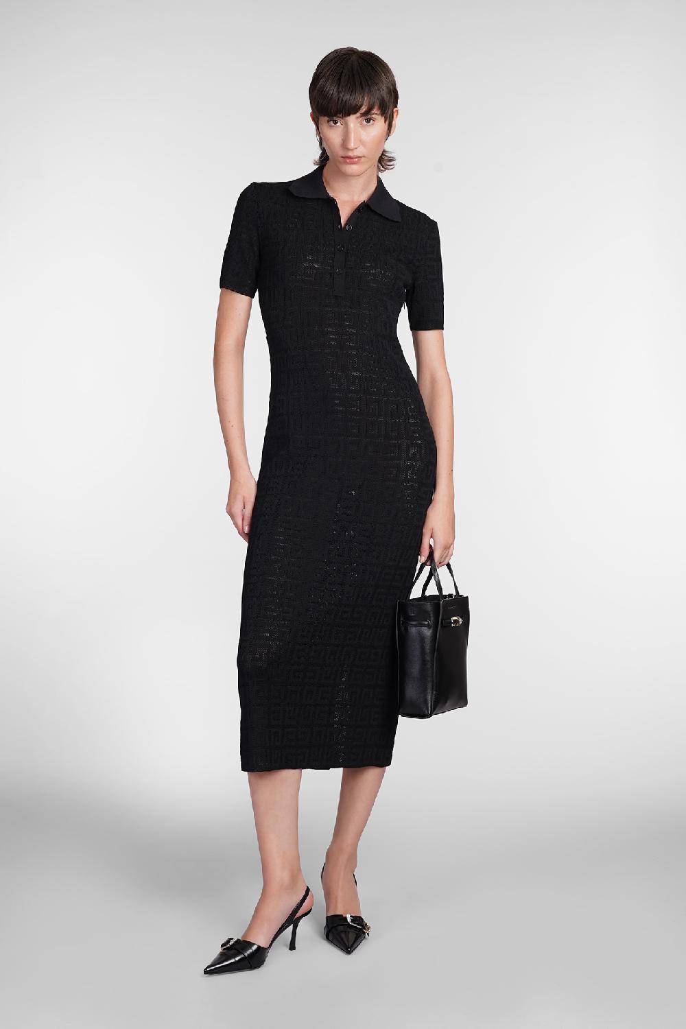 Deliberti Givenchy Abito in viscosa nera cod. 404614 - Deliberti The Luxury Shopping Duty-free