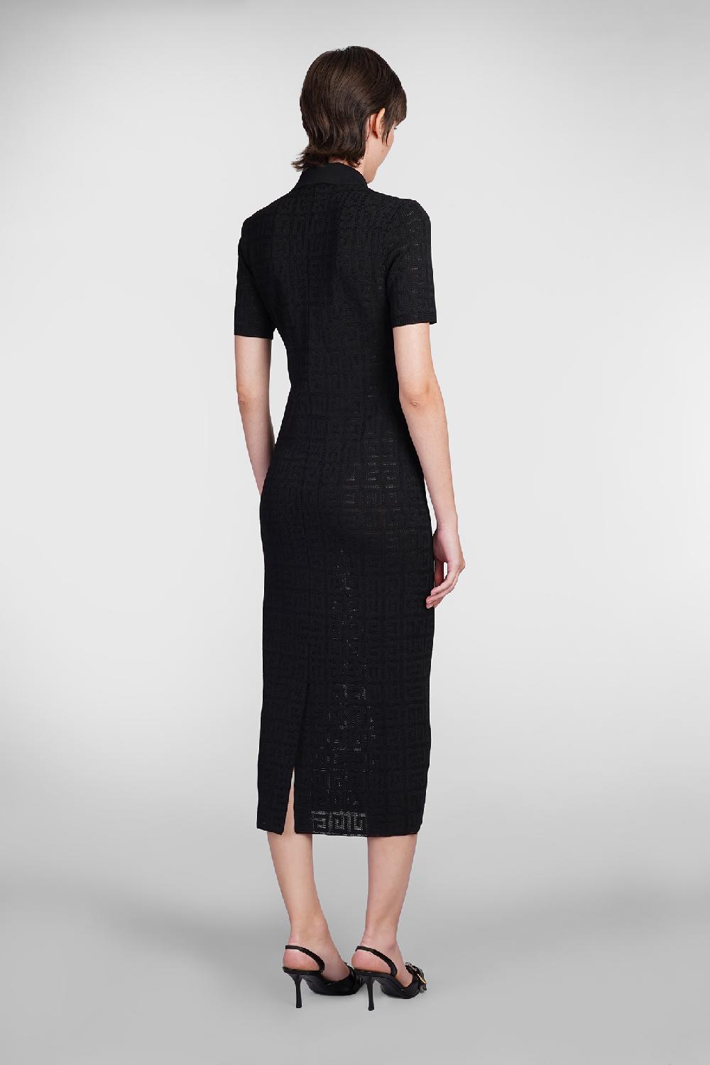 Deliberti Givenchy Abito in viscosa nera cod. 404614 - Deliberti The Luxury Shopping Duty-free
