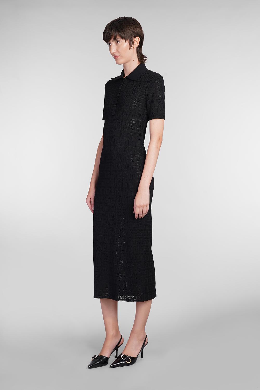 Deliberti Givenchy Abito in viscosa nera cod. 404614 - Deliberti The Luxury Shopping Duty-free