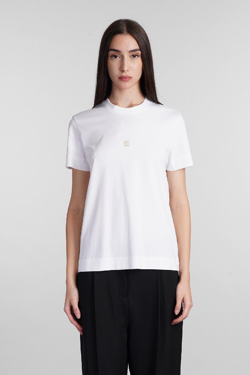 Deliberti Givenchy T-shirt in cotone bianco cod. 404618 - Deliberti The Luxury Shopping Italy