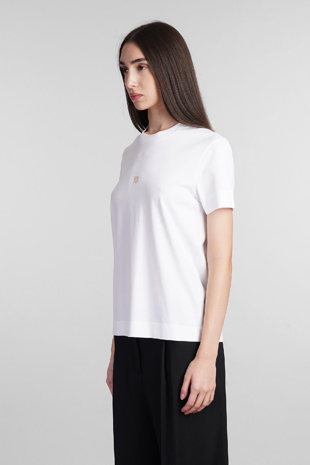 Deliberti Givenchy T-shirt in cotone bianco cod. 404618 - Deliberti The Luxury Shopping Italy