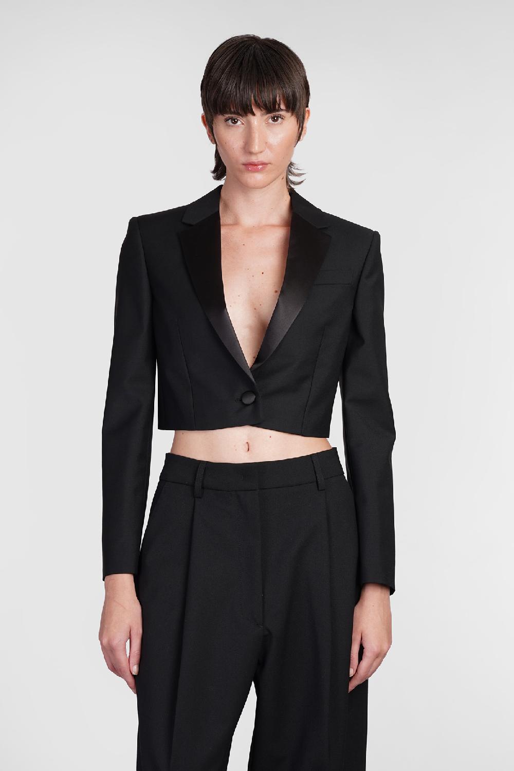 Deliberti Givenchy Blazer in lana nera cod. 404624 - Deliberti The Luxury Shopping Italia