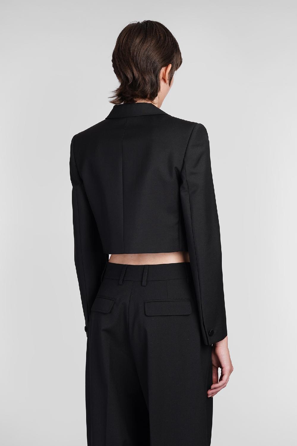Deliberti Givenchy Blazer in lana nera cod. 404624 - Deliberti The Luxury Shopping Italia