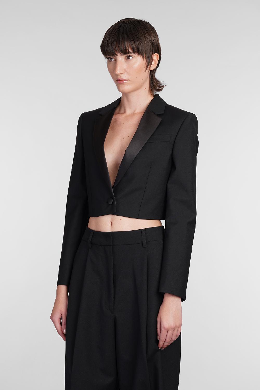 Deliberti Givenchy Blazer in lana nera cod. 404624 - Deliberti The Luxury Shopping Italia