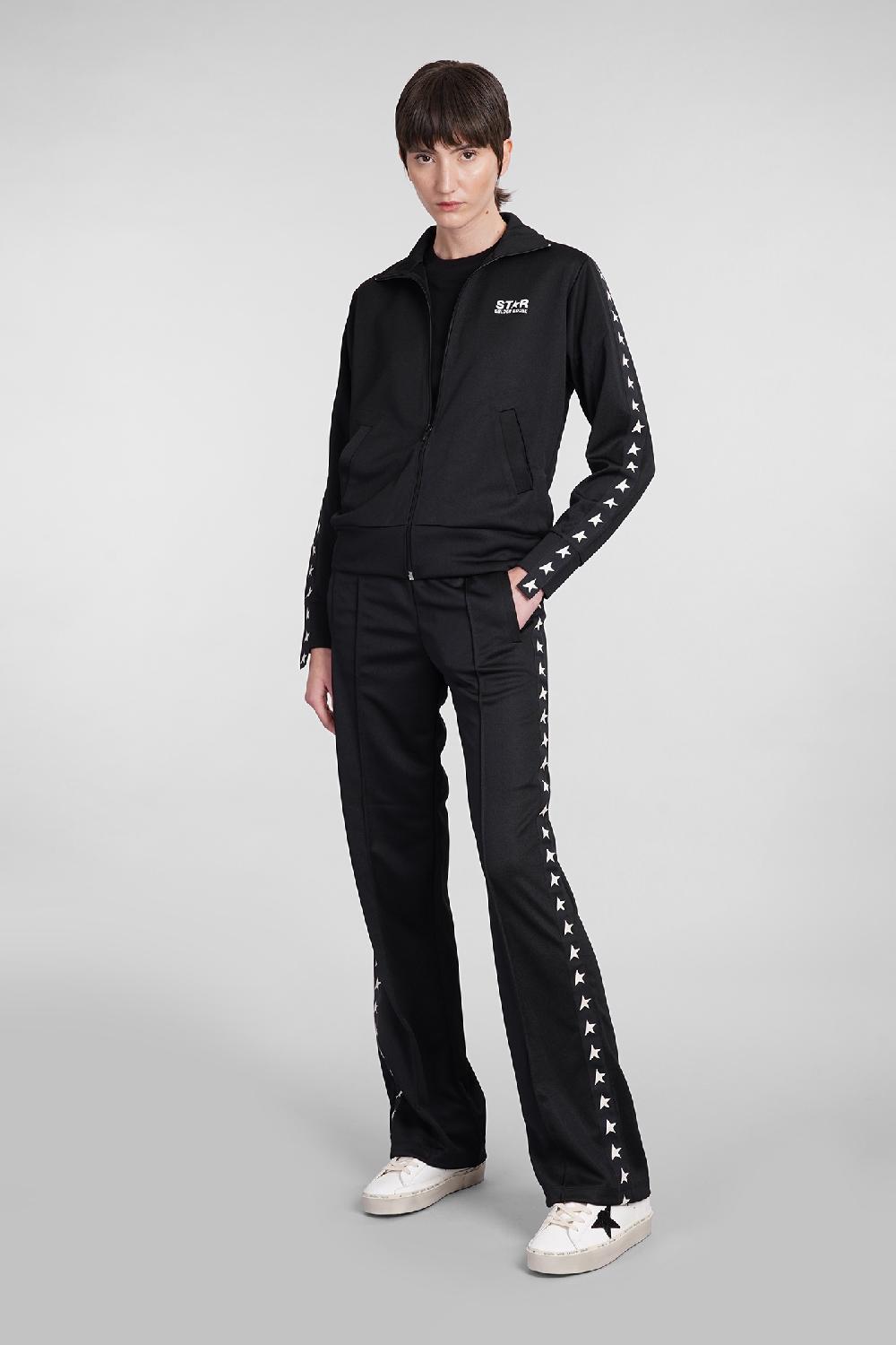Deliberti Golden Goose Deluxe Brand Pantalone dorotea in poliestere nero cod. 394431 - Deliberti The Luxury Shopping Qualità