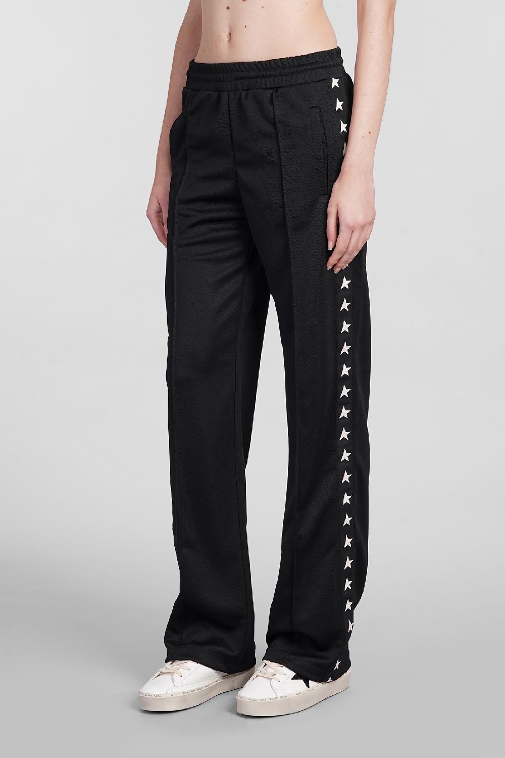 Deliberti Golden Goose Deluxe Brand Pantalone dorotea in poliestere nero cod. 394431 - Deliberti The Luxury Shopping Qualità