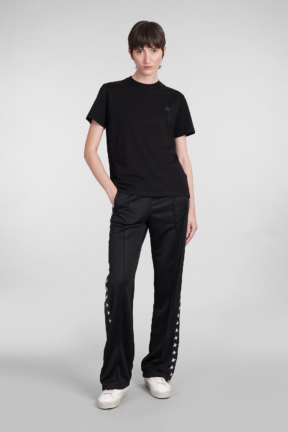 Deliberti Golden Goose Deluxe Brand T-shirt in cotone nero cod. 394433 - Deliberti The Luxury Shopping Vendita