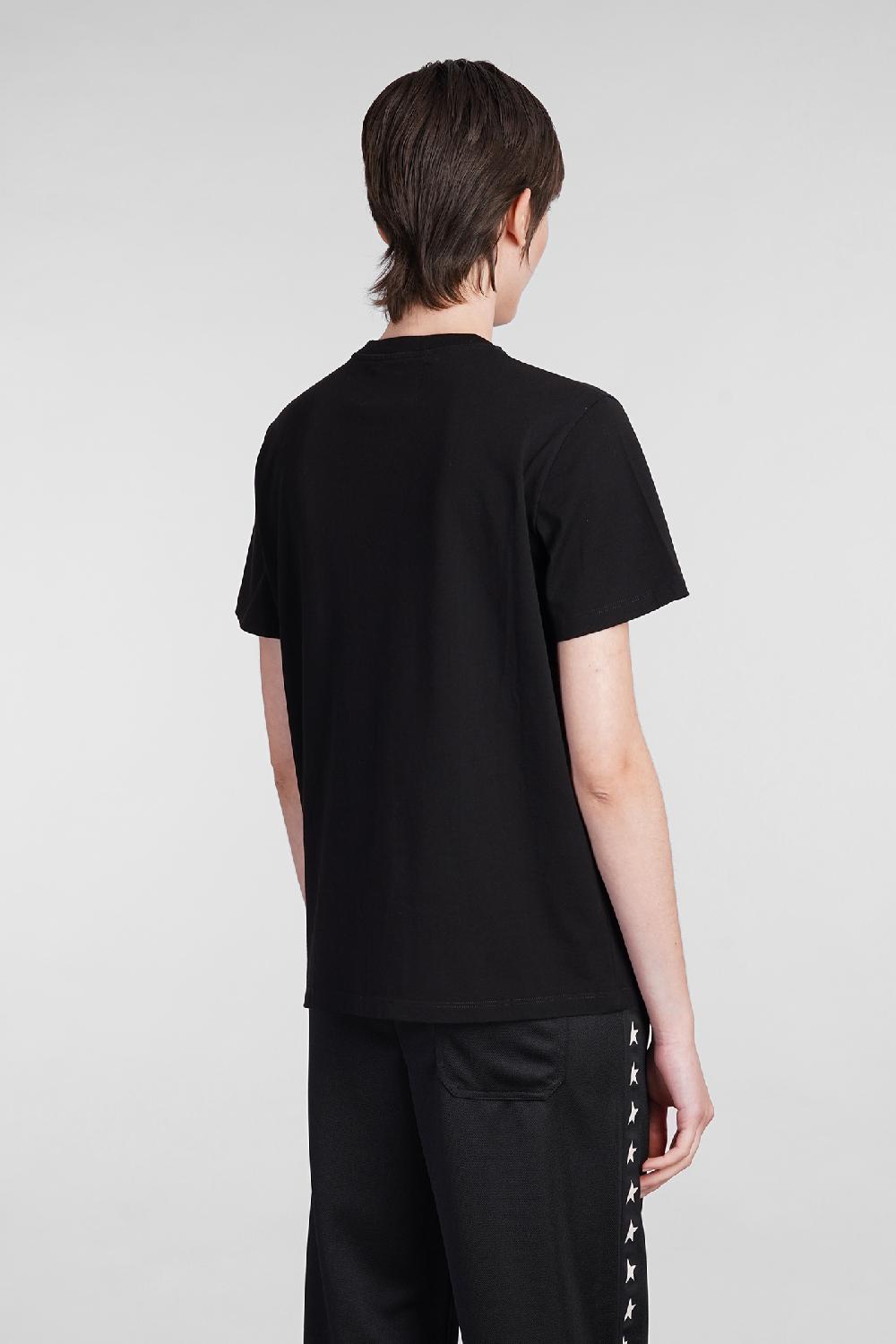 Deliberti Golden Goose Deluxe Brand T-shirt in cotone nero cod. 394433 - Deliberti The Luxury Shopping Vendita