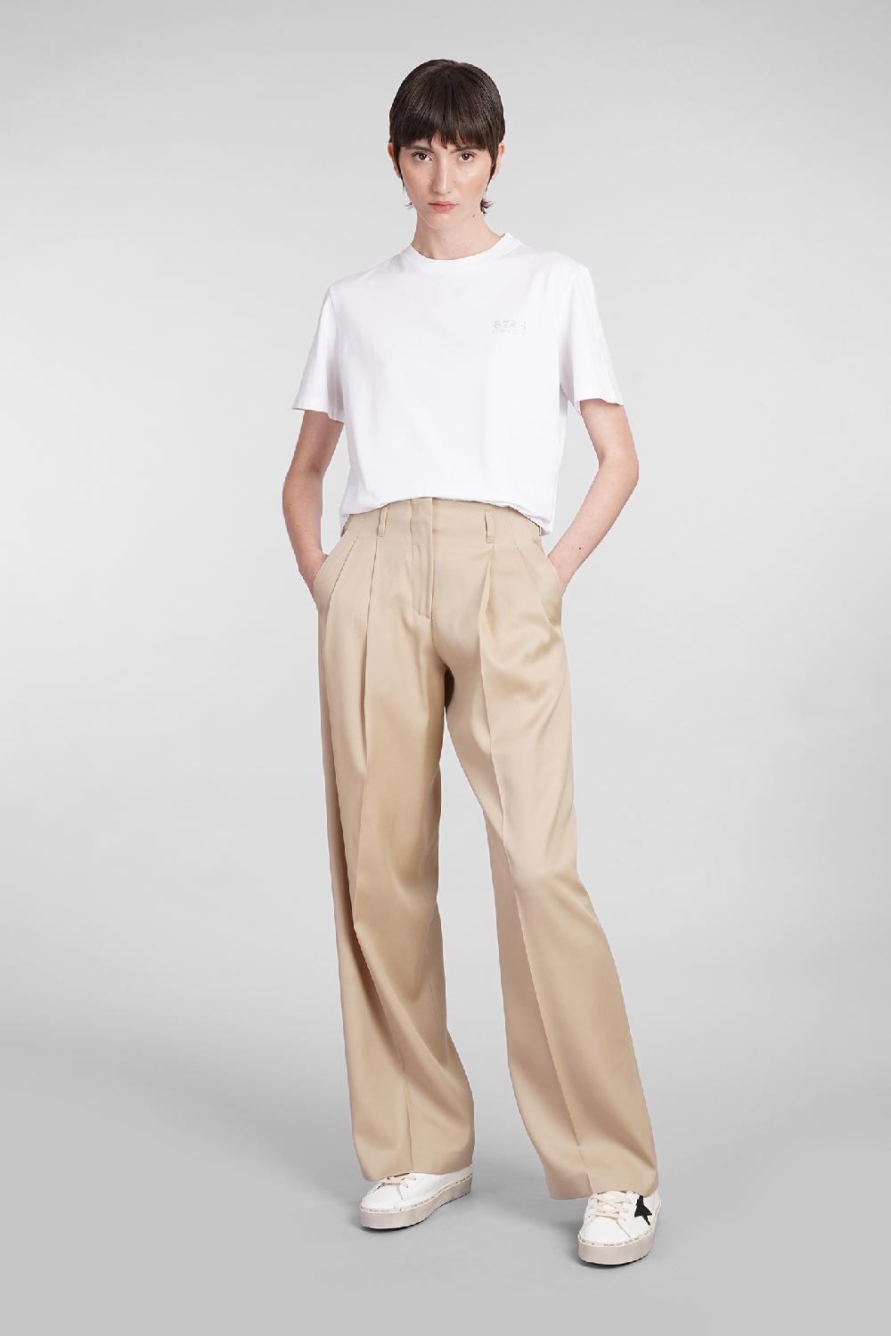 Deliberti Golden Goose Deluxe Brand T-shirt in cotone bianco cod. 394423 - Deliberti The Luxury Shopping Promozione