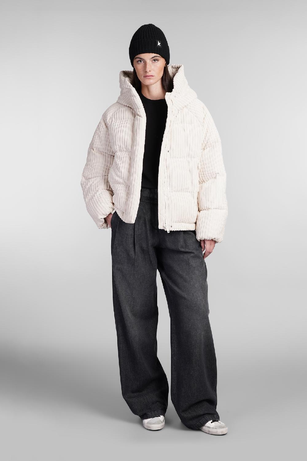 Deliberti Golden Goose Deluxe Brand Piumino in poliestere beige cod. 404849 - Deliberti The Luxury Shopping Spedizione Gratuita