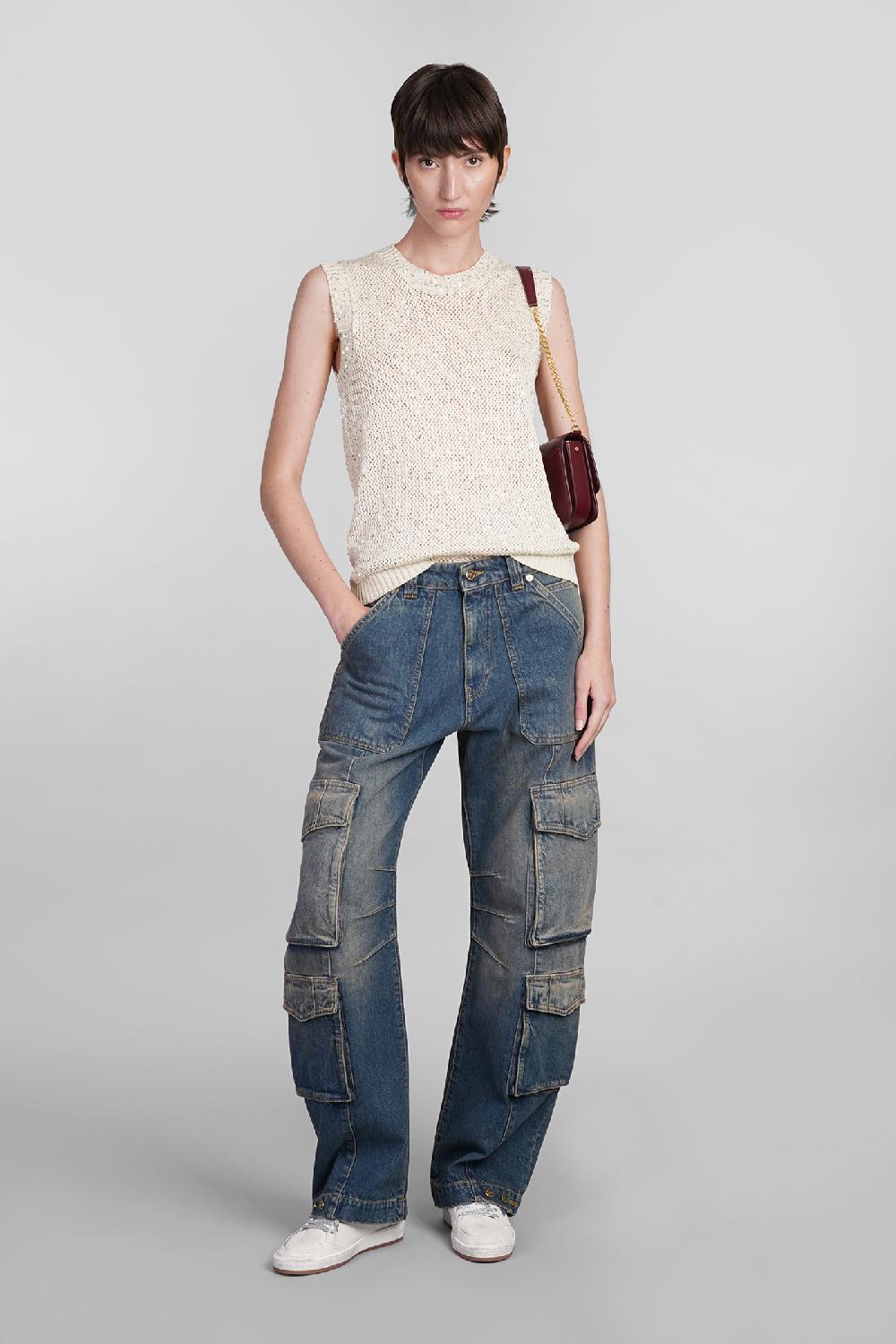 Deliberti Golden Goose Deluxe Brand Topwear in poliammide bianca cod. 401913 - Deliberti The Luxury Shopping Pezzi Unici