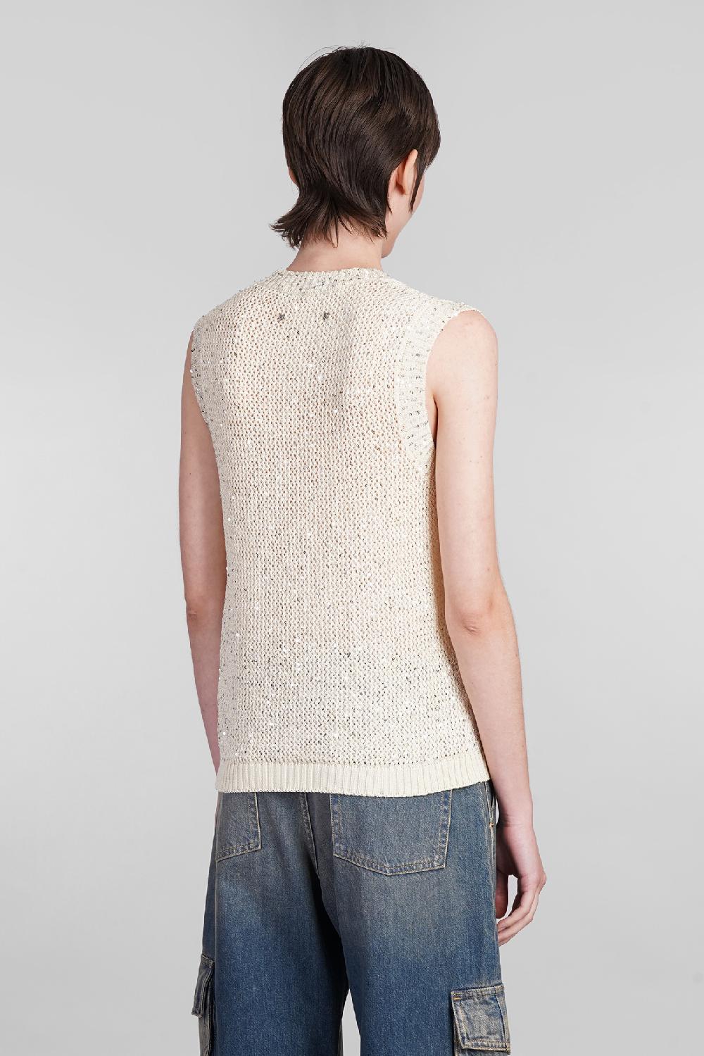 Deliberti Golden Goose Deluxe Brand Topwear in poliammide bianca cod. 401913 - Deliberti The Luxury Shopping Pezzi Unici
