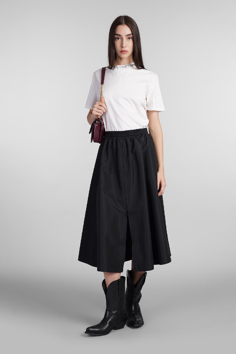 Deliberti Golden Goose Deluxe Brand Gonna in poliestere nero cod. 404901 - Deliberti The Luxury Shopping Promozione Limitata