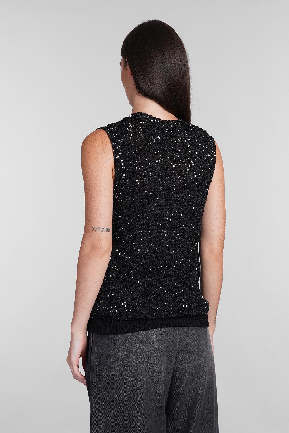 Deliberti Golden Goose Deluxe Brand Topwear in poliammide nera cod. 401781 - Deliberti The Luxury Shopping Fino Al -60%