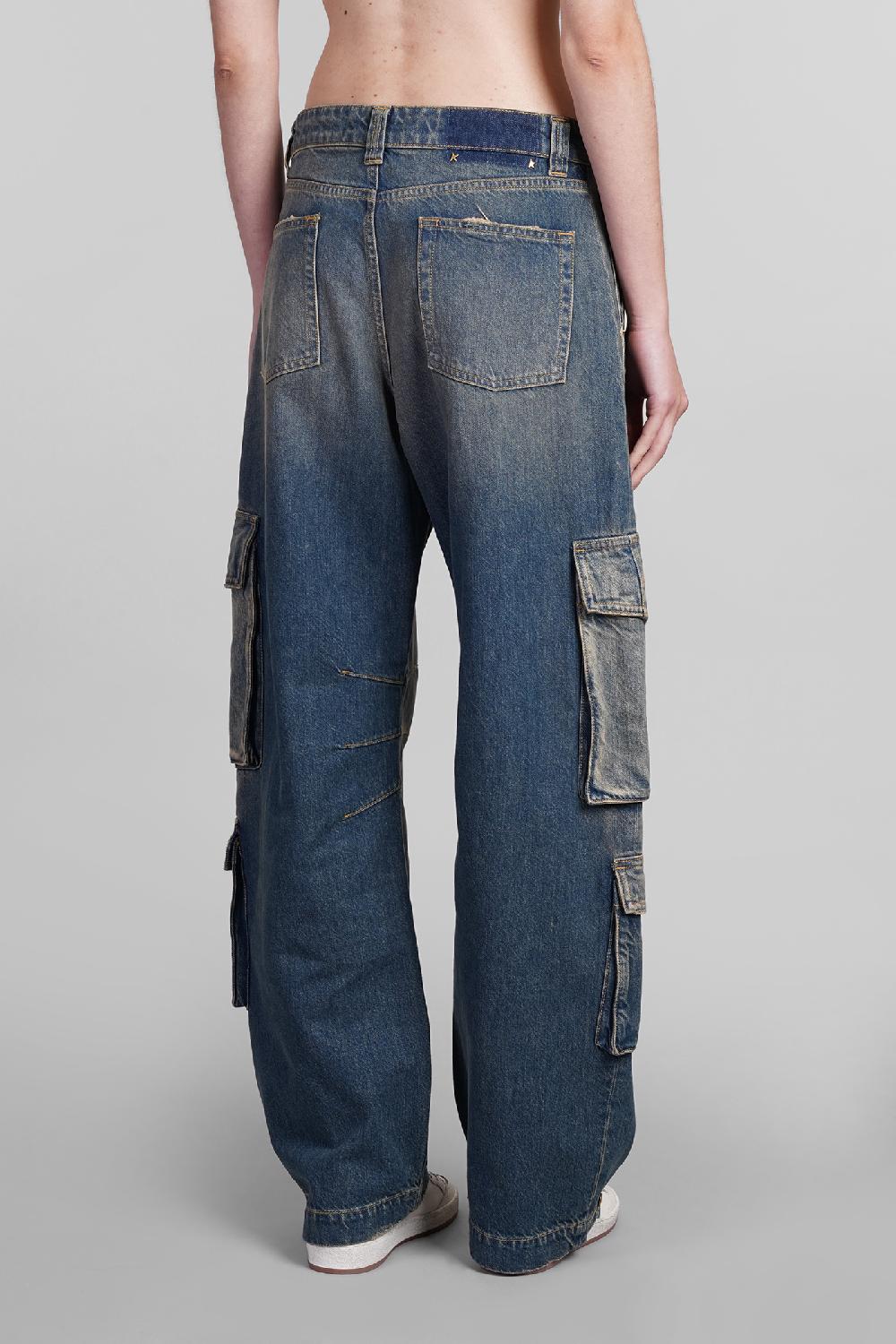 Deliberti Golden Goose Deluxe Brand Jeans in denim blu cod. 401925 - Deliberti The Luxury Shopping Shopping Online