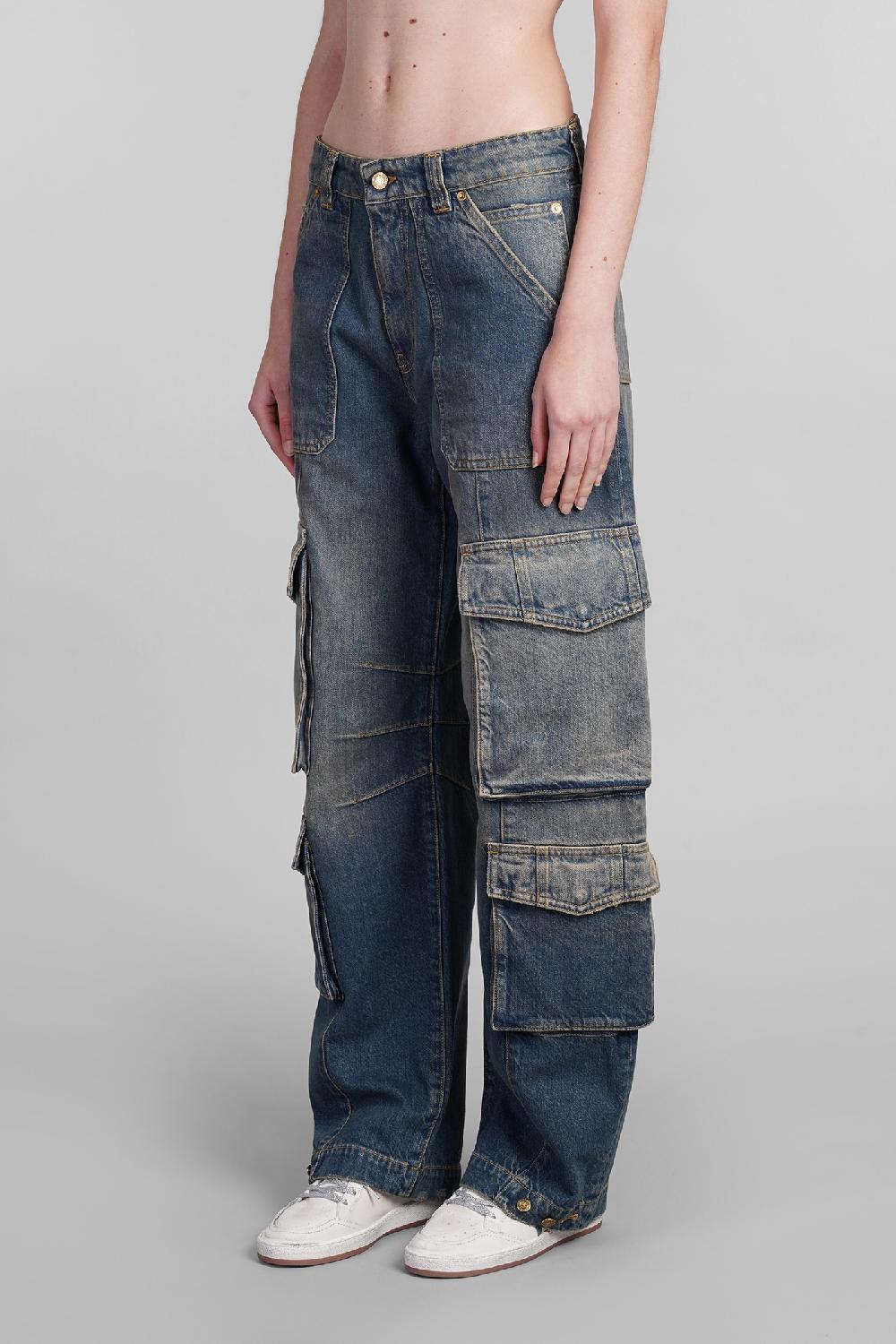 Deliberti Golden Goose Deluxe Brand Jeans in denim blu cod. 401925 - Deliberti The Luxury Shopping Shopping Online