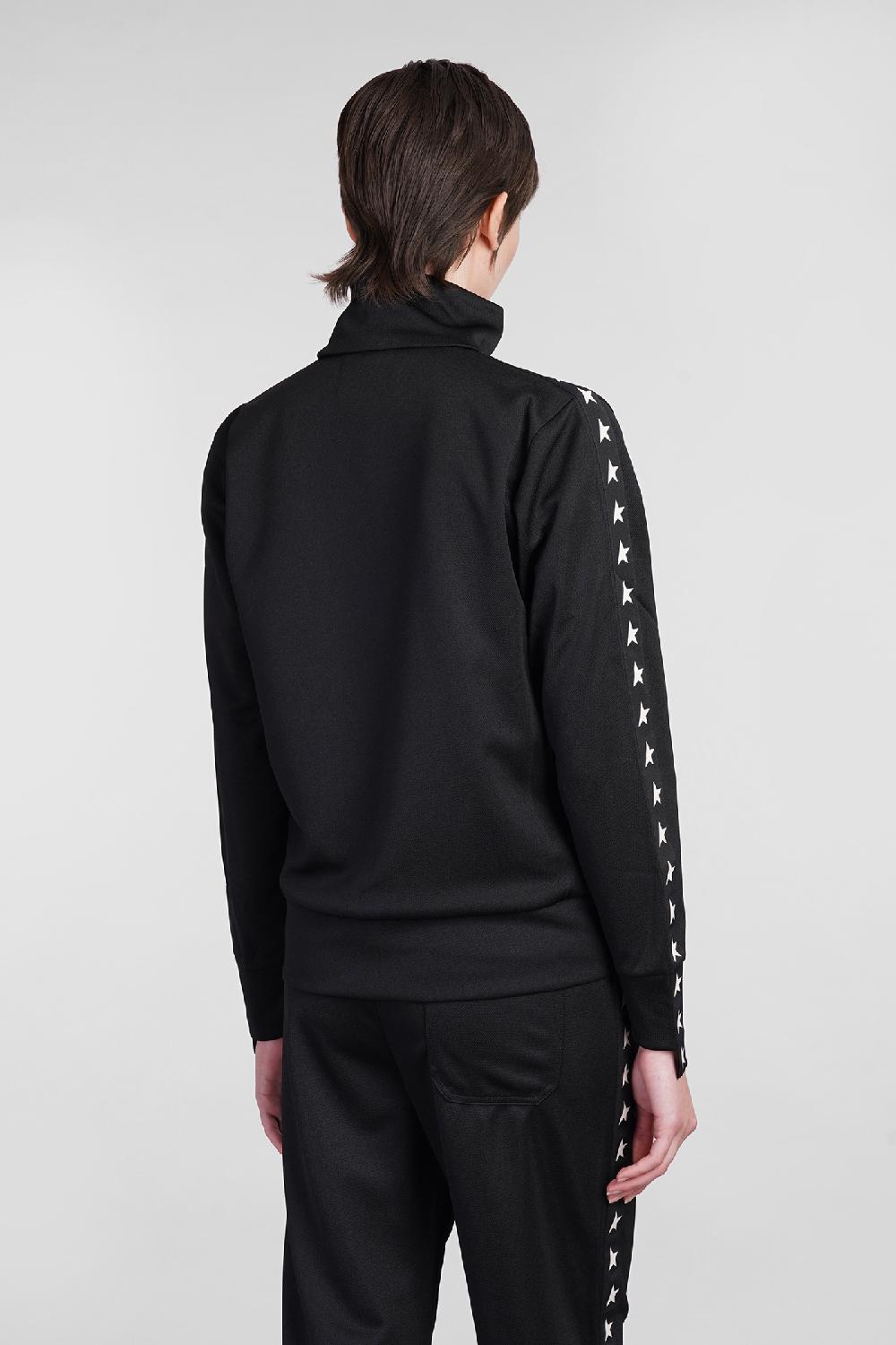 Deliberti Golden Goose Deluxe Brand Felpa in poliestere nero cod. 401569 - Deliberti The Luxury Shopping Convenienza