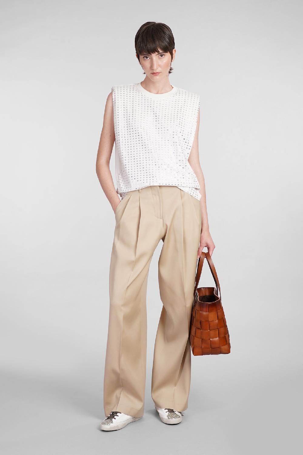Deliberti Golden Goose Deluxe Brand Topwear in cotone bianco cod. 401573 - Deliberti The Luxury Shopping Novità