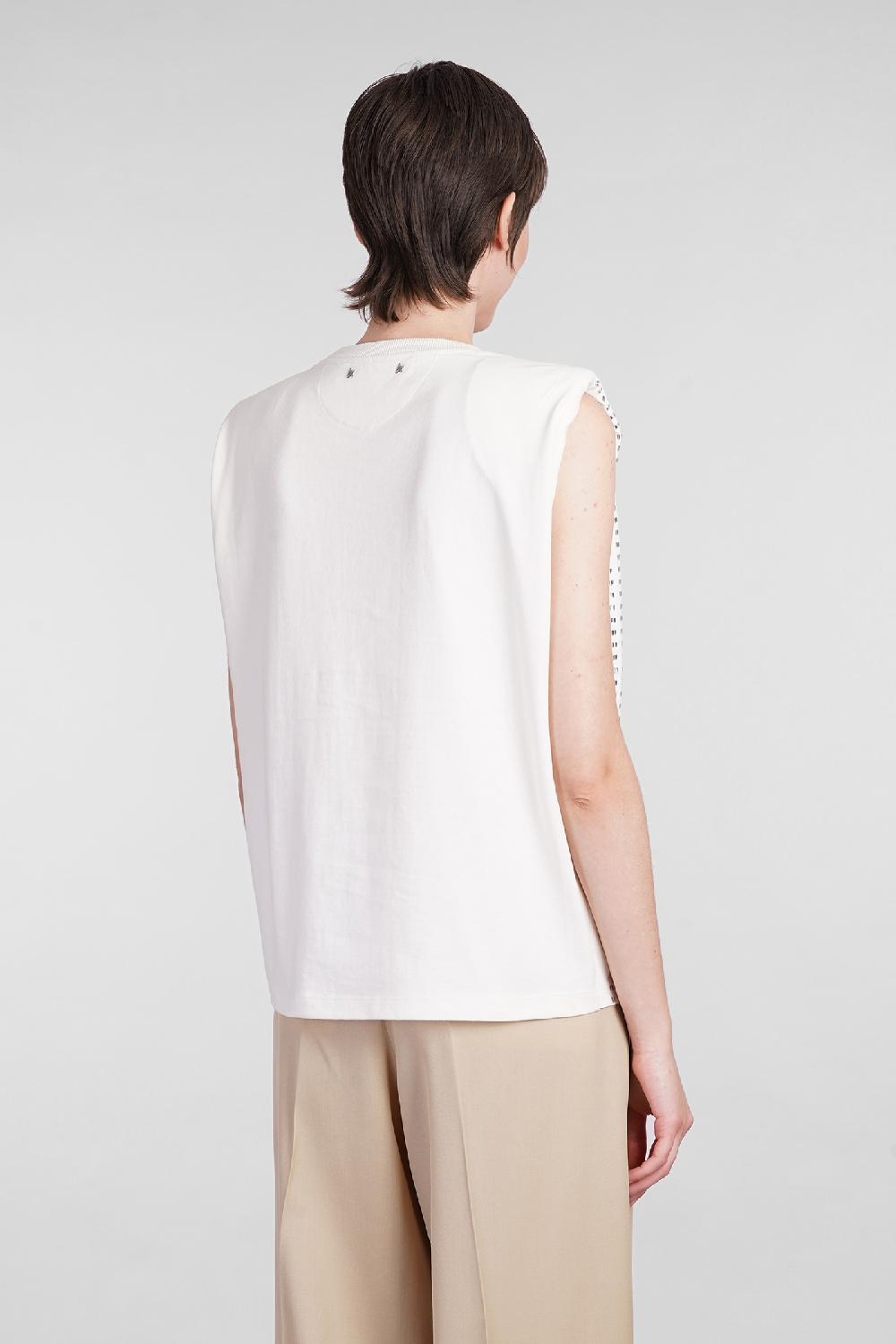 Deliberti Golden Goose Deluxe Brand Topwear in cotone bianco cod. 401573 - Deliberti The Luxury Shopping Novità