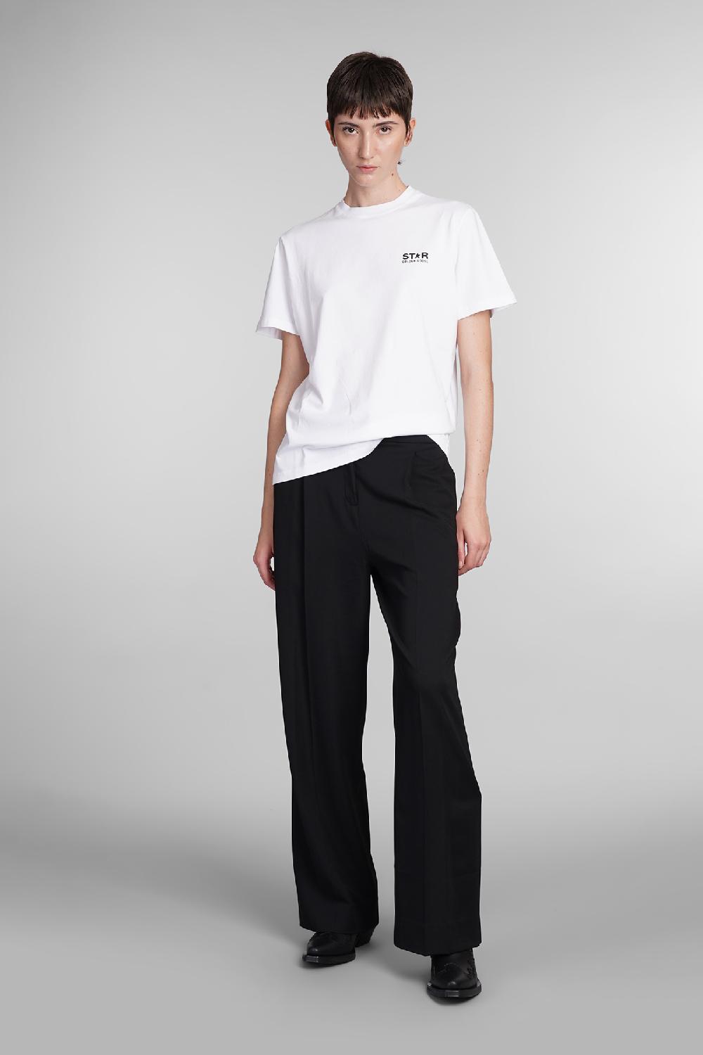 Deliberti Golden Goose Deluxe Brand T-shirt in cotone bianco cod. 406529 - Deliberti The Luxury Shopping Online