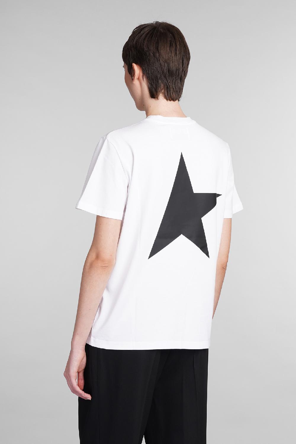 Deliberti Golden Goose Deluxe Brand T-shirt in cotone bianco cod. 406529 - Deliberti The Luxury Shopping Online