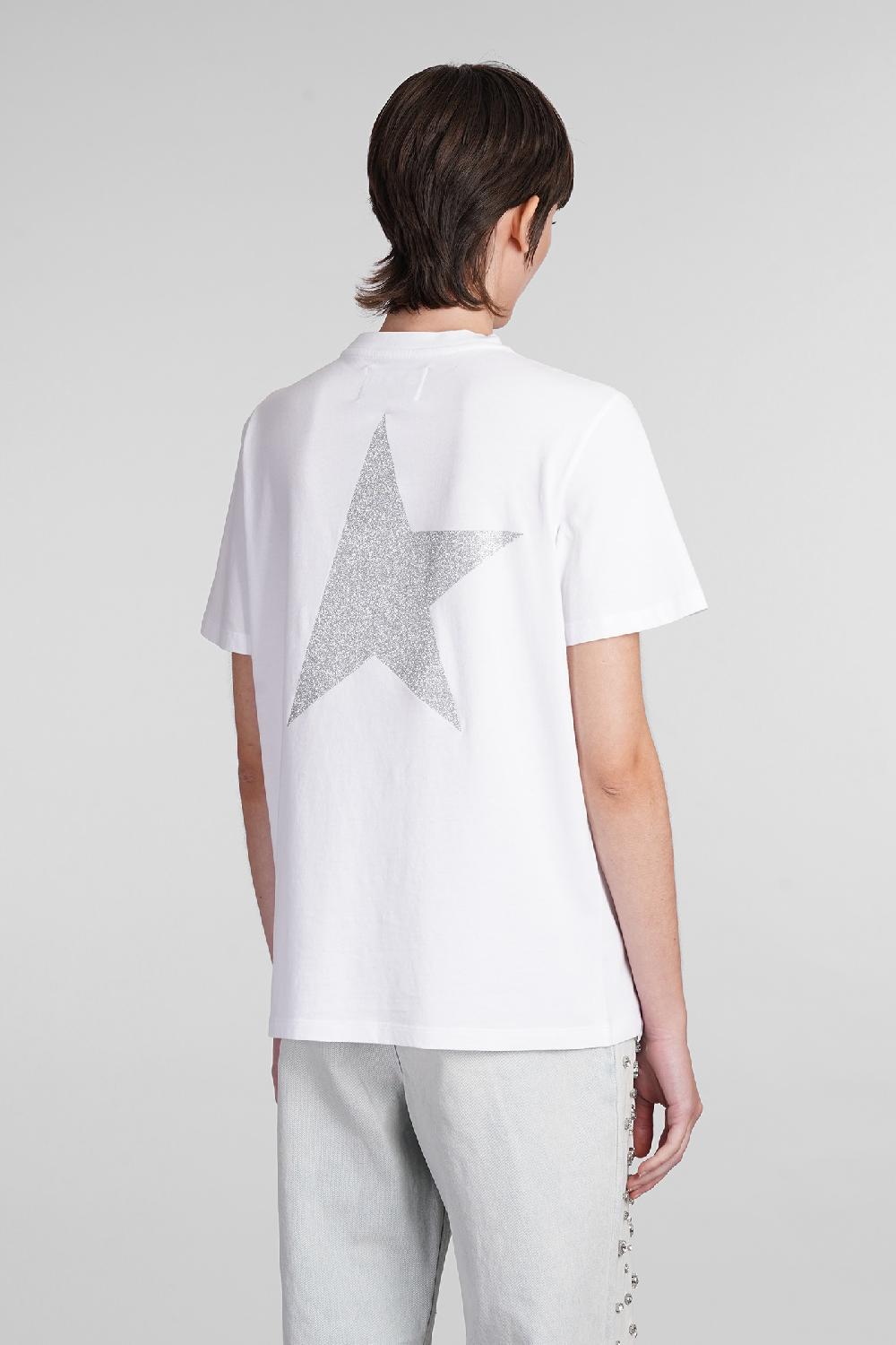 Deliberti Golden Goose Deluxe Brand T-shirt in cotone bianco cod. 406530 - Deliberti The Luxury Shopping Outlet