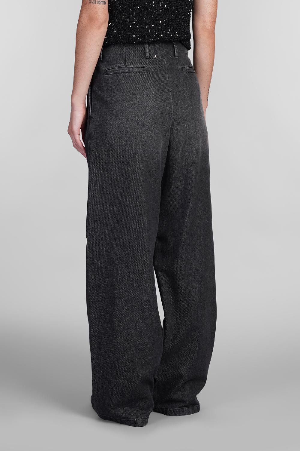 Deliberti Golden Goose Deluxe Brand Jeans in denim nero cod. 404846 - Deliberti The Luxury Shopping Hotsell