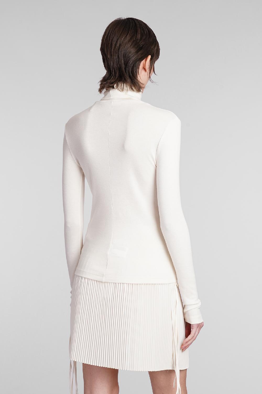 Deliberti Helmut Lang Maglia in modal beige cod. 397079 - Deliberti The Luxury Shopping Vendita Economica