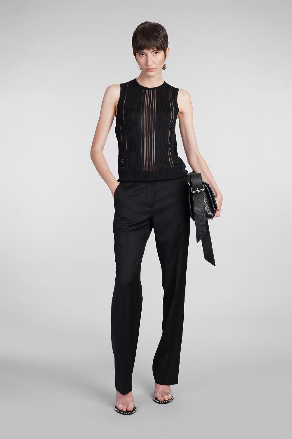 Deliberti Helmut Lang Pantalone in lana nera cod. 401641 - Deliberti The Luxury Shopping I Più Venduti