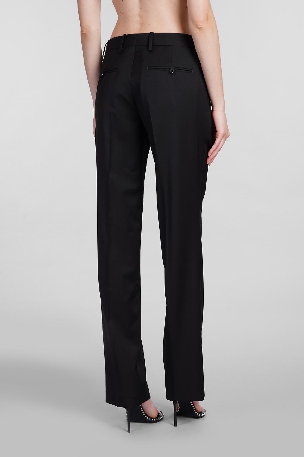 Deliberti Helmut Lang Pantalone in lana nera cod. 401641 - Deliberti The Luxury Shopping I Più Venduti